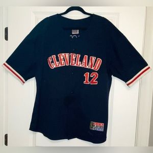 PLUS SIZE Vintage Roberto Alomar Cleveland Baseball Halloween Costume Size XL